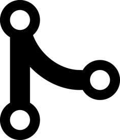 Gui Git Merge Tracing Svg Vector, Free Vectors File